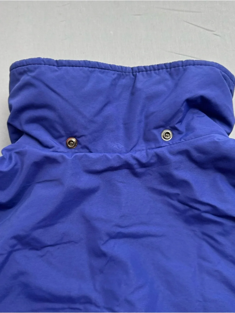 L.L. Bean Blue Rain Parka Jacket Men's Full Zip Snap Mid-Length Size XL